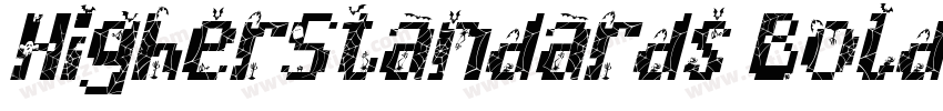 HigherStandards Bold字体转换